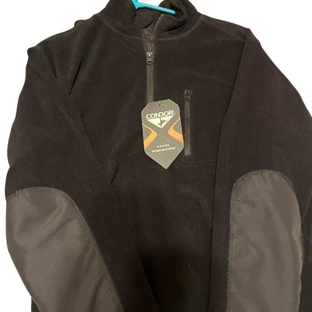 Condor 607 Tactical Quarter‑Zip Fleece Pullover Men's Large Pocketed Jacket